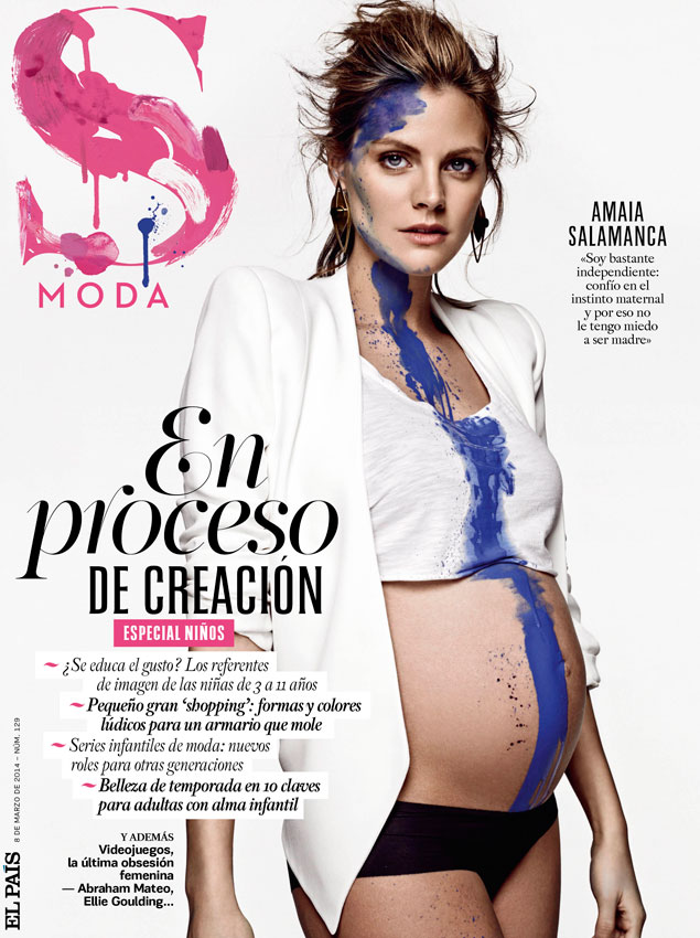 Amaia Salamanca Posa Embarazada En Exclusiva Para S Moda Celebrities